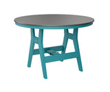 Berlin Gardens Harbor Counter Tables 48" Round Counter Table with Hammered Top