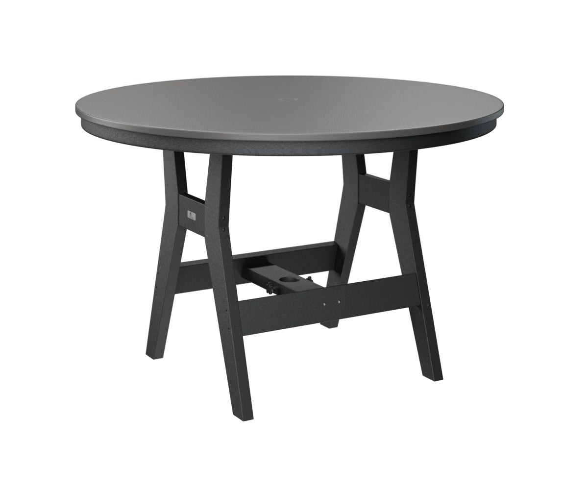 Berlin Gardens Harbor Bar Tables 48" Round Bar Table with Hammered Top