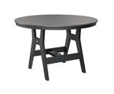 Berlin Gardens Harbor Bar Tables 48" Round Bar Table with Hammered Top