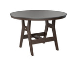 Berlin Gardens Harbor Counter Tables 48" Round Counter Table with Hammered Top