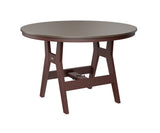 Berlin Gardens Harbor Bar Tables 48" Round Bar Table with Hammered Top