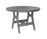 Berlin Gardens Harbor Bar Tables 48" Round Bar Table with Hammered Top