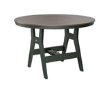 Berlin Gardens Harbor Bar Tables 48" Round Bar Table with Hammered Top