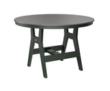 Berlin Gardens Harbor Counter Tables 48" Round Counter Table with Hammered Top
