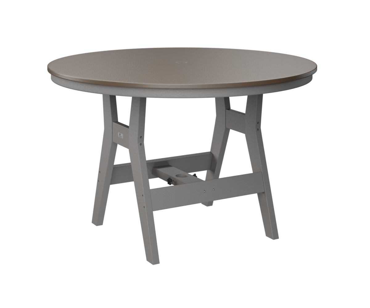 Berlin Gardens Harbor Bar Tables 48" Round Bar Table with Hammered Top