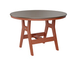 Berlin Gardens Harbor Counter Tables 48" Round Counter Table with Hammered Top