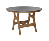 Berlin Gardens Harbor Dining Tables 48" Round Dining Table with Hammered Top