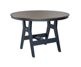 Berlin Gardens Harbor Counter Tables 48" Round Counter Table with Hammered Top