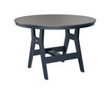 Berlin Gardens Harbor Bar Tables 48" Round Bar Table with Hammered Top