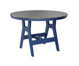 Berlin Gardens Harbor Dining Tables 48" Round Dining Table with Hammered Top