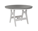 Berlin Gardens Harbor Counter Tables 48" Round Counter Table with Hammered Top