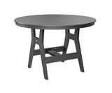 Berlin Gardens Harbor Counter Tables 48" Round Counter Table with Hammered Top