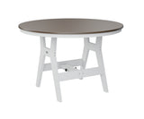 Berlin Gardens Harbor Counter Tables 48" Round Counter Table with Hammered Top