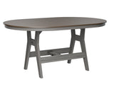 Berlin Gardens Harbor Counter Tables 44" x 64" Oblong Counter Table with Hammered Top