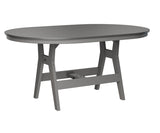Berlin Gardens Harbor Bar Tables 44" x 64" Oblong Bar Table with Hammered Top