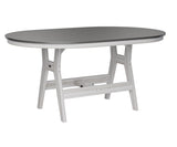 Berlin Gardens Harbor Counter Tables 44" x 64" Oblong Counter Table with Hammered Top