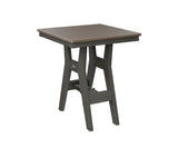 Berlin Gardens Harbor Dining Tables 28" Square Dining Table with Hammered Top