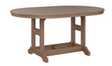 Berlin Gardens Garden Classic Standard Top 44" x 64" Oblong Dining Table
