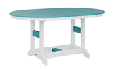 Berlin Gardens Garden Classic Standard Top 44" x 64" Oblong Dining Table