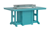 Berlin Gardens Garden Classic Standard Top 44" x 72" Rectangular Fire Dining Table