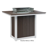 Berlin Gardens Donoma Standard Top 42" x 54" Rectangular Fire Table Bar