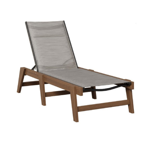 Berlin Gardens Mayhew Padded Sling Chaise Lounge Without Arms