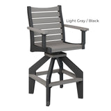 Berlin Gardens Bristol Swivel Bar Chair