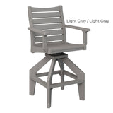 Berlin Gardens Bristol Swivel Bar Chair