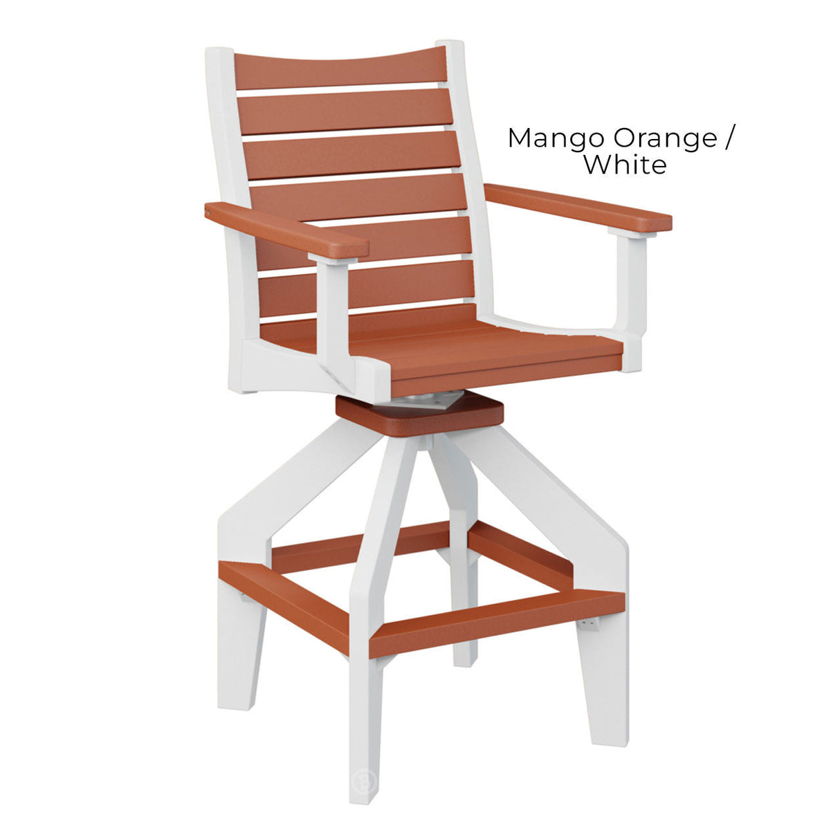 Berlin Gardens Bristol Swivel Bar Chair