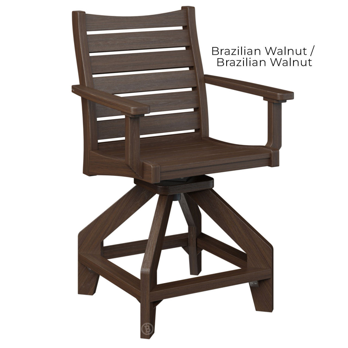 Berlin Gardens Bristol Swivel Counter Chair