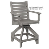 Berlin Gardens Bristol Swivel Counter Chair