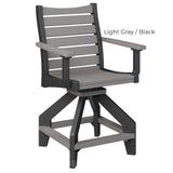 Berlin Gardens Bristol Swivel Counter Chair