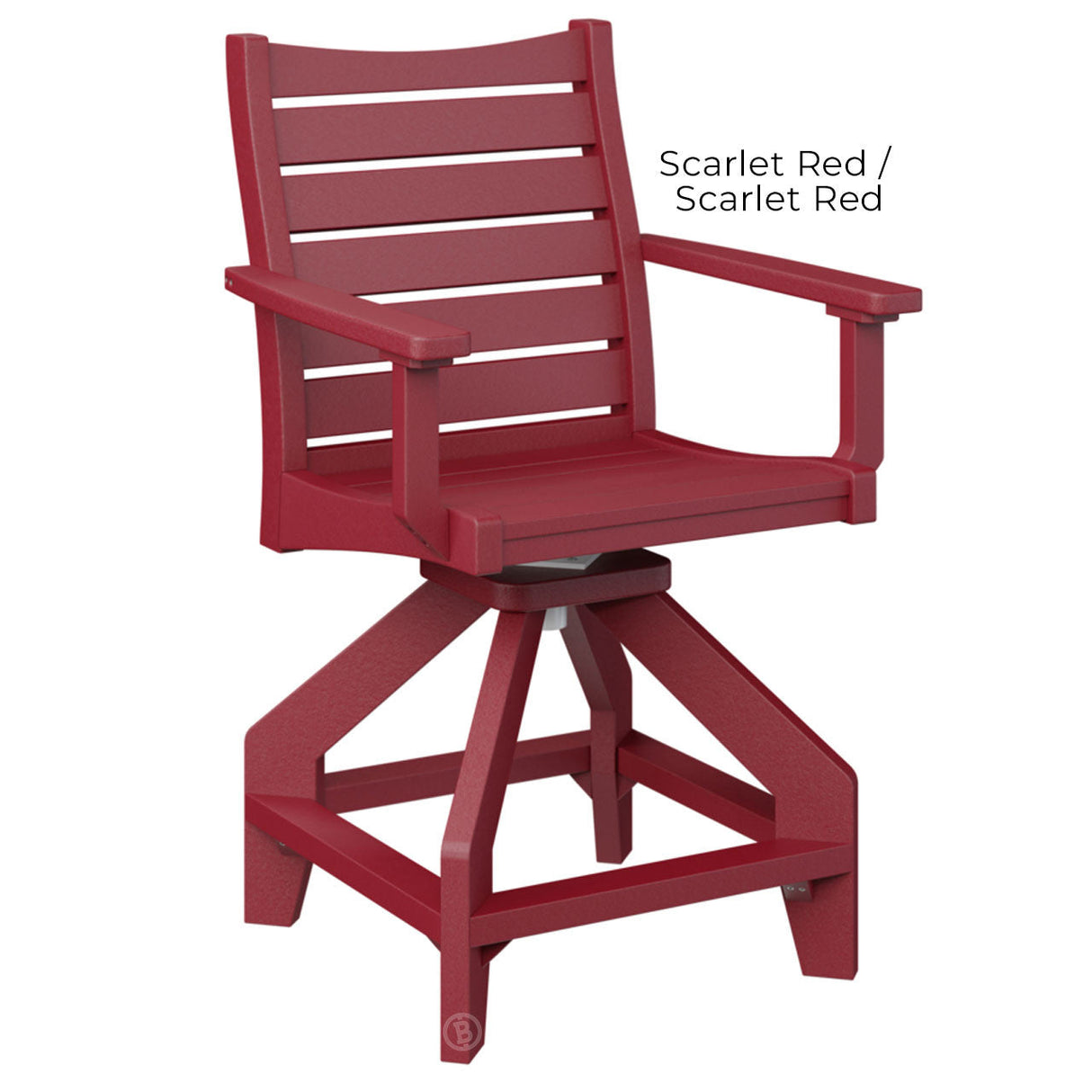 Berlin Gardens Bristol Swivel Counter Chair