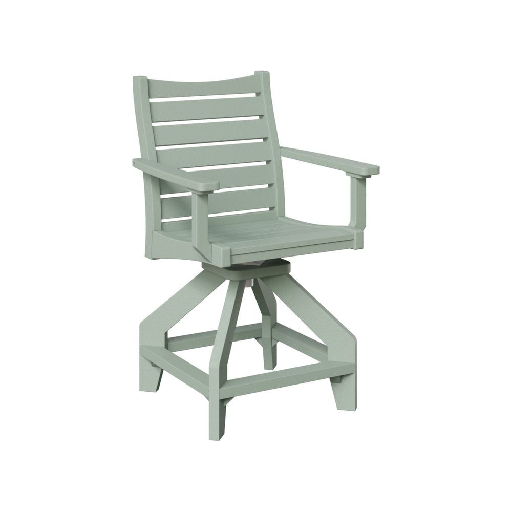 Berlin Gardens Bristol Swivel Counter Chair