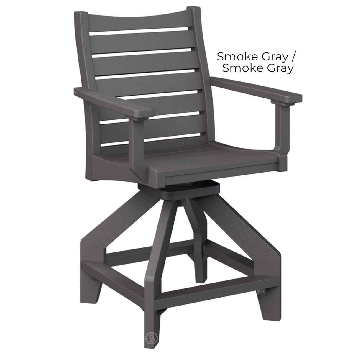 Berlin Gardens Bristol Swivel Counter Chair