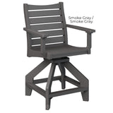 Berlin Gardens Bristol Swivel Counter Chair