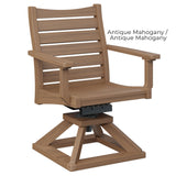 Berlin Gardens Bristol Swivel Rocker Dining Chair