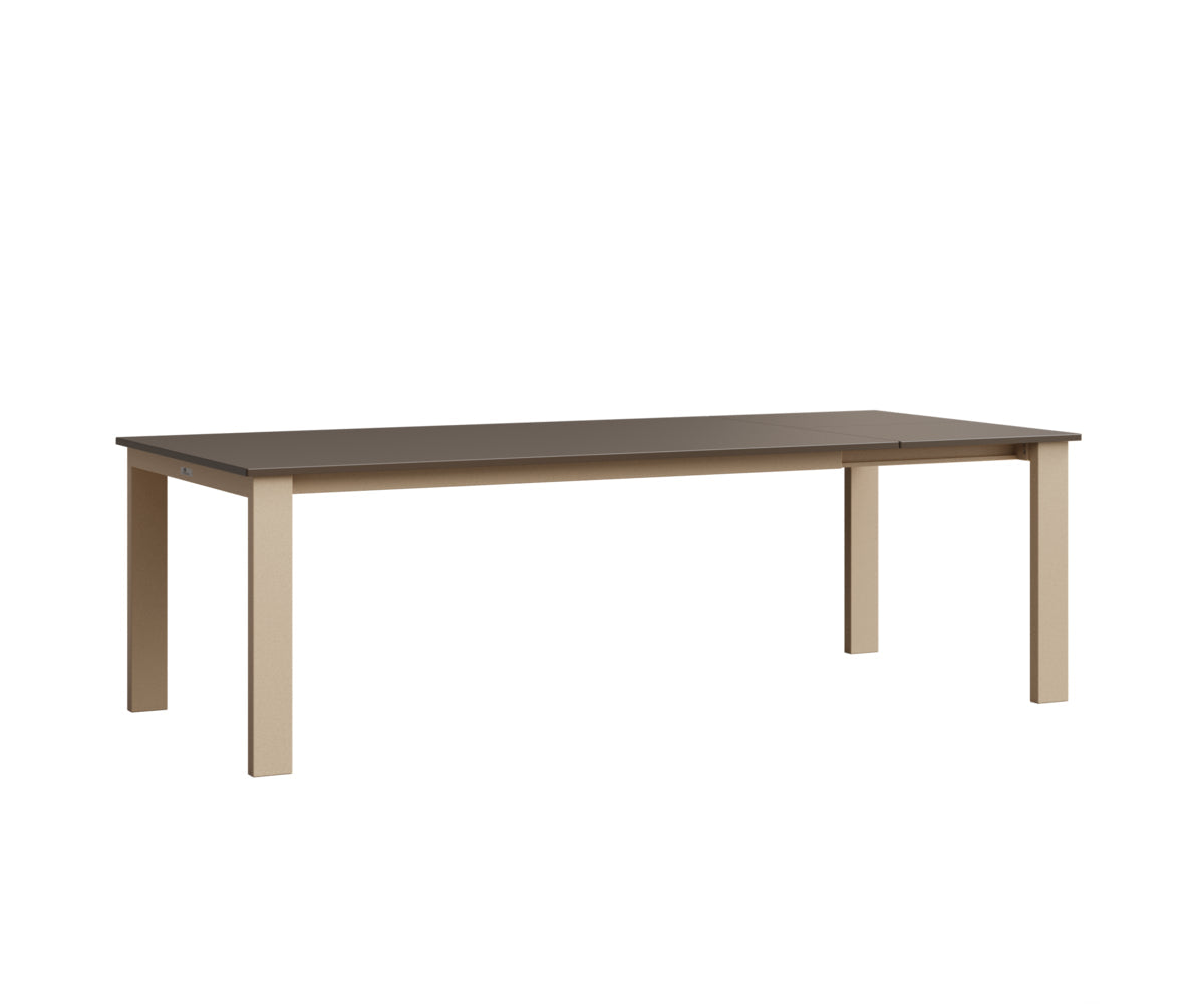 Berlin Gardens Berkley MGP 42" x 72" Expandable Table with Hammered Top