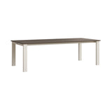 Berlin Gardens Berkley MGP 42" x 72" Expandable Table with Hammered Top