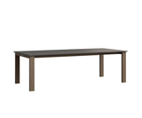 Berlin Gardens Berkley MGP 42" x 72" Expandable Table with Hammered Top