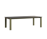 Berlin Gardens Berkley MGP 42" x 72" Expandable Table with Hammered Top