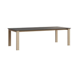 Berlin Gardens Berkley MGP 42" x 72" Expandable Table with Hammered Top