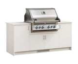 Berlin Gardens Agora 79" Outdoor Kitchen for Napoleon Grill