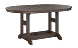 Berlin Gardens Garden Classic Standard Top 44" x 64" Oblong Dining Table