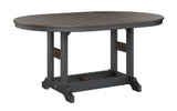Berlin Gardens Garden Classic Standard Top 44" x 64" Oblong Counter Table