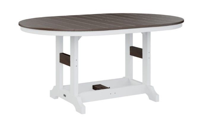 Berlin Gardens Garden Classic Standard Top 44" x 64" Oblong Dining Table