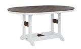 Berlin Gardens Garden Classic Standard Top 44" x 64" Oblong Dining Table