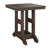 Berlin Gardens Garden Classic Standard Top 28" Square Bar Table