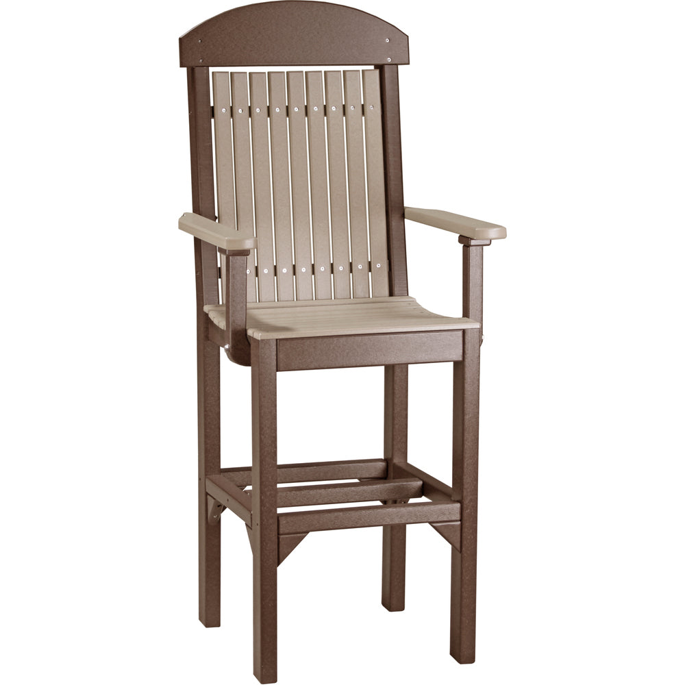 LuxCraft Classic Arm Chair - Bar Height