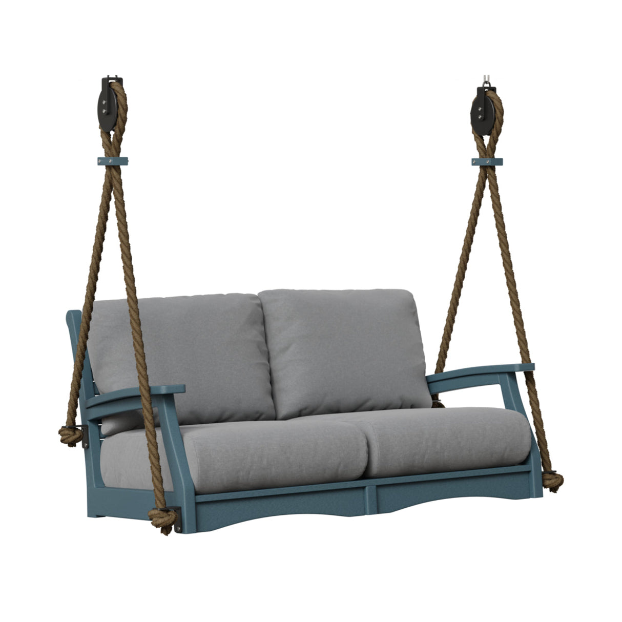 Berlin Gardens Classic Terrace Loveseat Swing